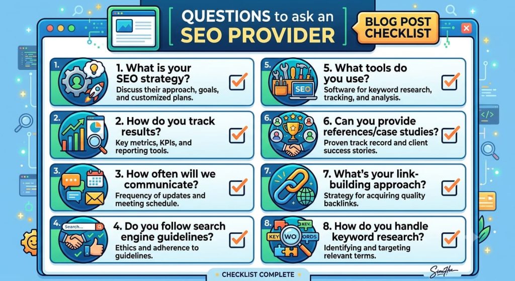 questions to ask before hiring an affordable seo service